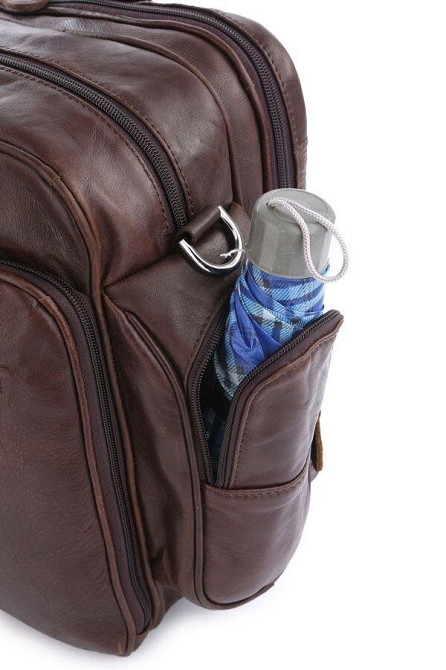 Сумка дорожня Коричнева (Vintage) Київ - фото 14