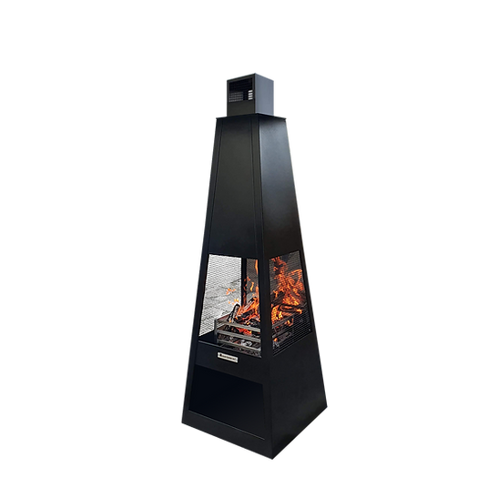 Обогреватель на дровах Quan Garden Master, черный QN94923 Код: 009794 Ровно