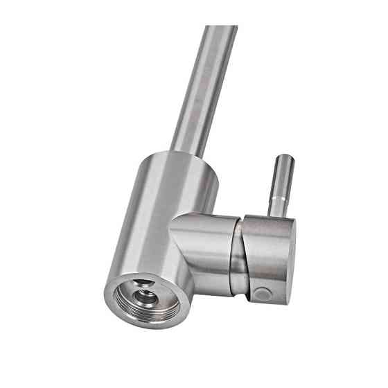 Кухонный смеситель Armata SUS-011-G(N) из нержавеющей стали без подвода (CH6487) Харьков