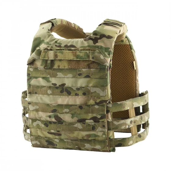 Тактична плитоноска без плит M-Tac Cuirass QRS зі швидким скиданням (Мультикам) Вінниця