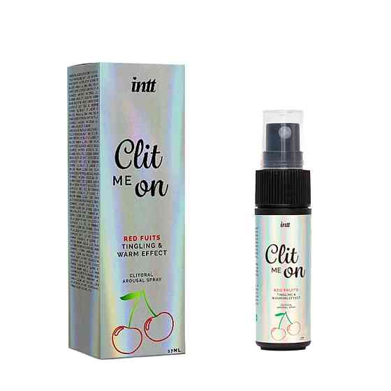 Збуджуючий спрей для клітора - Intt Clit Me On Red Fruits Tingling and Warming Effect, 12 мл Sex Aura Київ