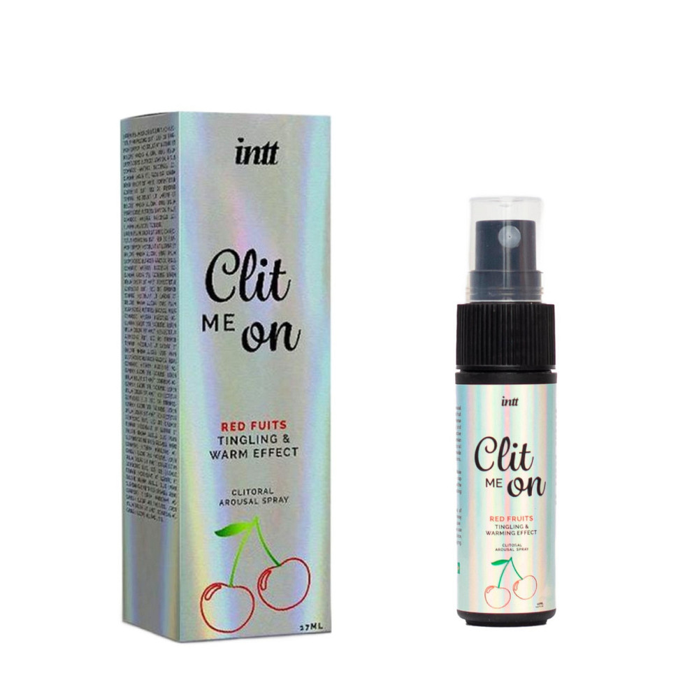 Збуджуючий спрей для клітора - Intt Clit Me On Red Fruits Tingling and Warming Effect, 12 мл Sex Aura Київ - фото 1