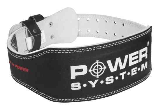 Пояс для важкої атлетики Power System PS-3250 Power Basic шкіряний Black M Луцьк