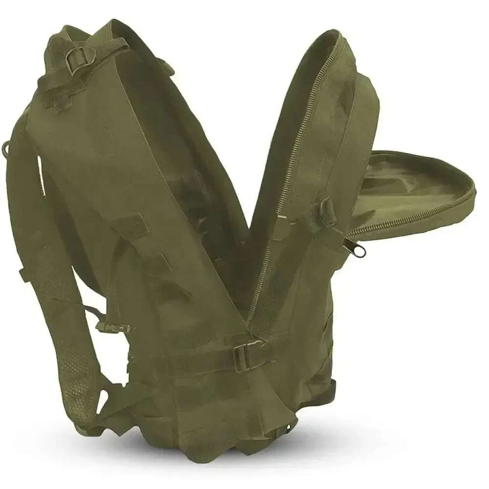 Рюкзак штурмовой тактический на 40 л M11 (50x40x20 см), Олива / Военный мужской рюкзак Киев - изображение 7