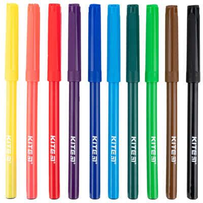 Фломастеры Kite Classic 10 цветов (K-455) Винница - изображение 2