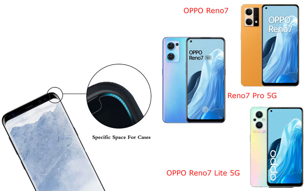 Захисне скло HyperGlass Pro для OPPO Reno7, Reno7 Pro 5G, Reno7 Lite 5G – максимальна чутливість та захист Київ - фото 3