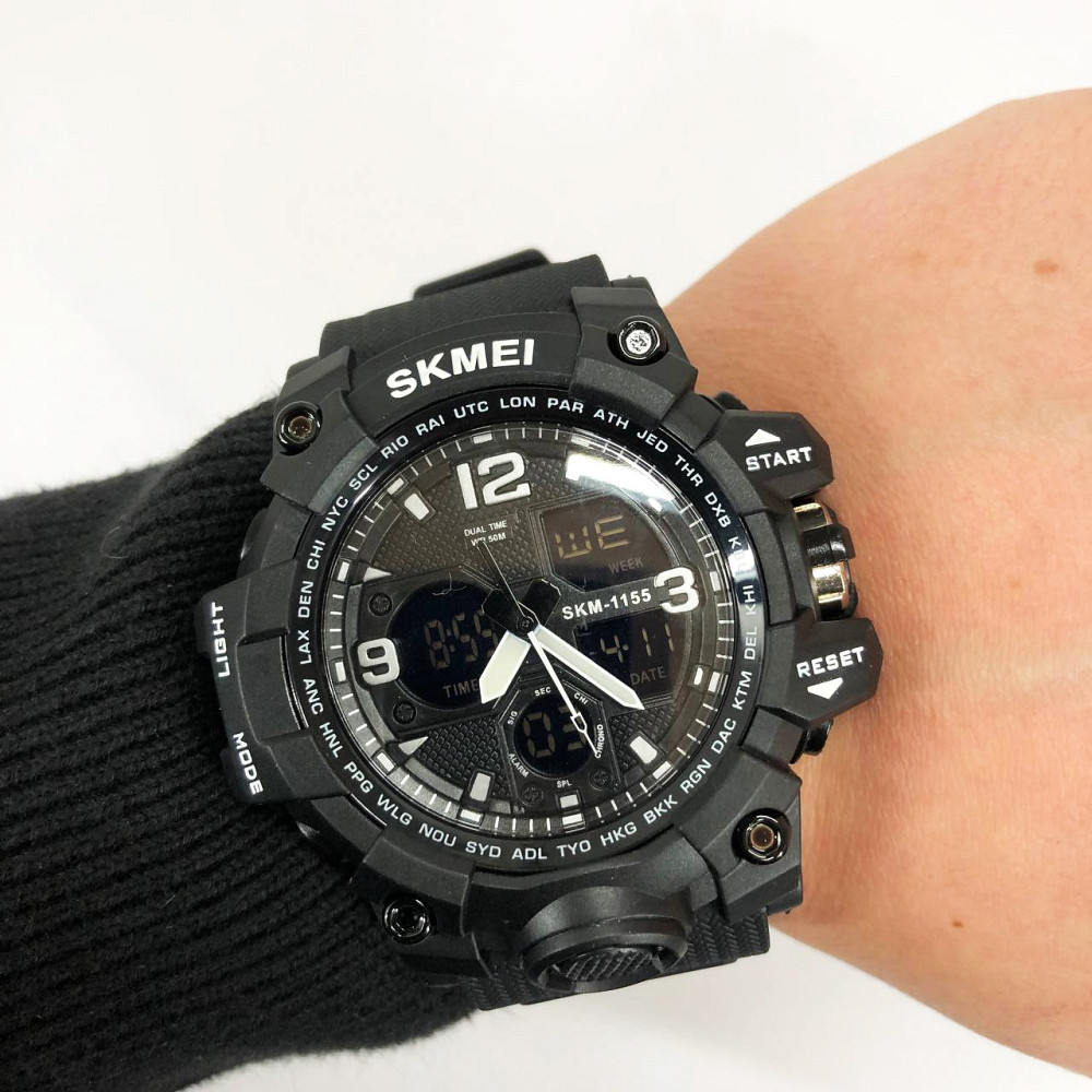 Армійський годинник протиударний SKMEI, Годинники чоловічі для плавання, Новий командирський годинник BA-71 Львів - фото 2
