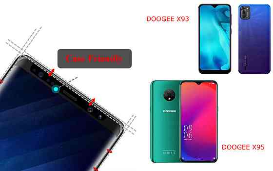 Защитное стекло HyperGlass Pro для DOOGEE X93, DOOGEE X95 – максимальная чувствительность и защита Киев