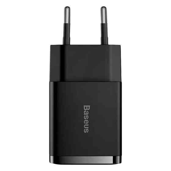 Универсальное сетевое зарядное устройство Baseus Compact Charger 2U 10.5W CCXJ010201 (Черное) Николаев