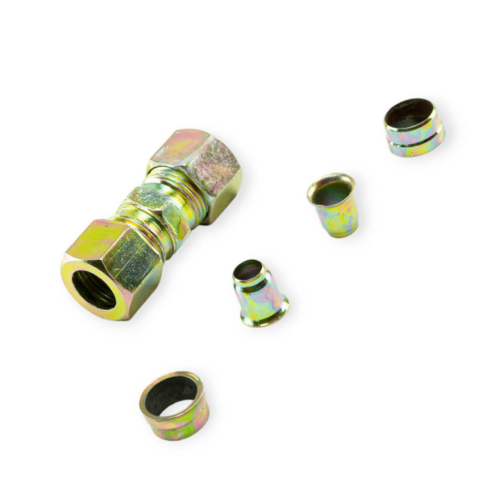 Ремкомплект трубок Камаз (соединитель резьбовой прямой) d=10 тормозных Мукачево - изображение 1