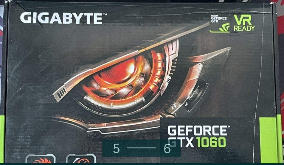 Видеокарта Gigabyte GTX 1060 6Gb. Киев - изображение 2
