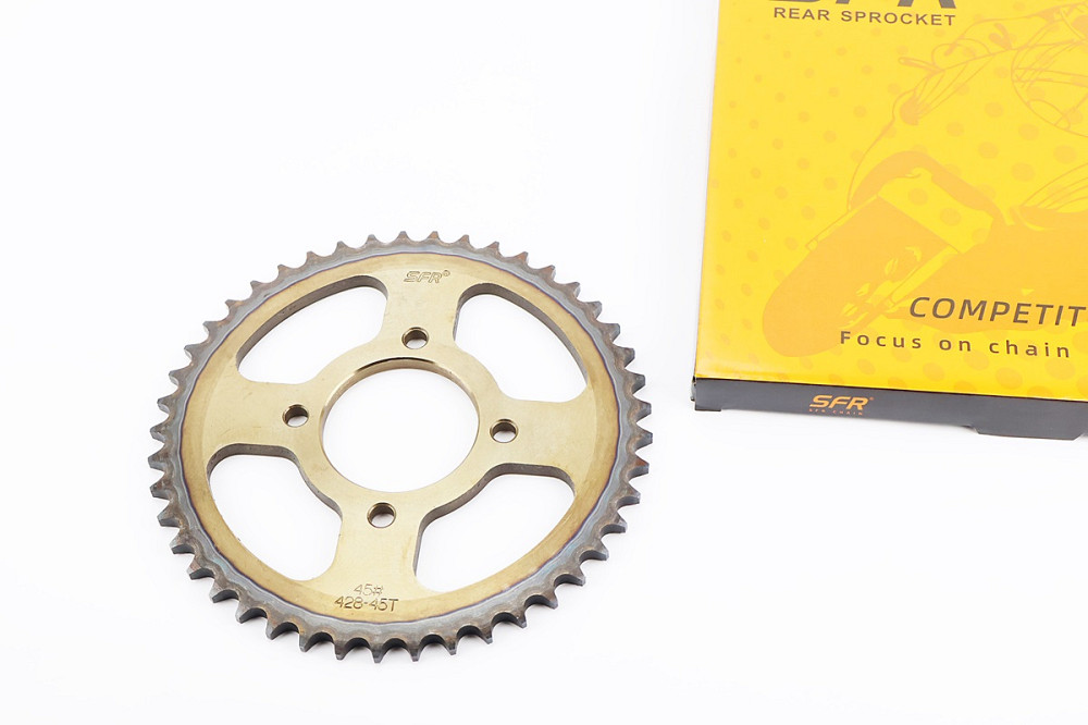 Зірка задня JD125 - 428-45Т - d=58; 4отв.*78mm "гартована" Бершадь - изображение 1