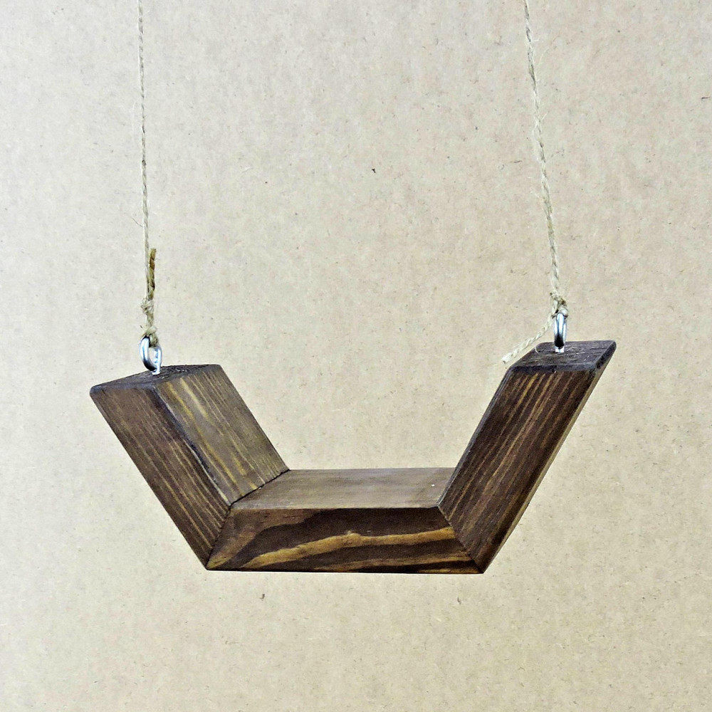 Полиця настінна для квітів "Ігуасу" мокко Миколаїв - фото 5