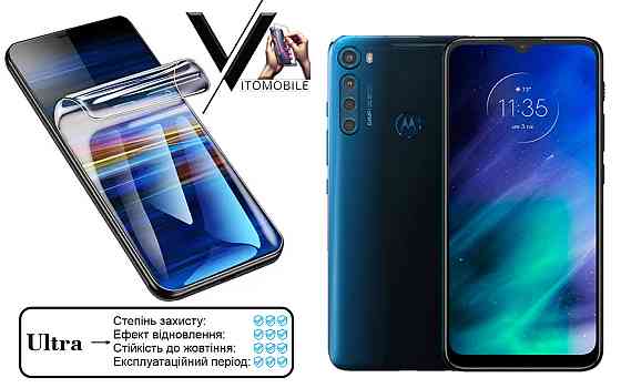 Полиуретановая пленка Ultra для Motorola One Fusio, One Fusion Plus – минимальная толщина, максимальная Киев