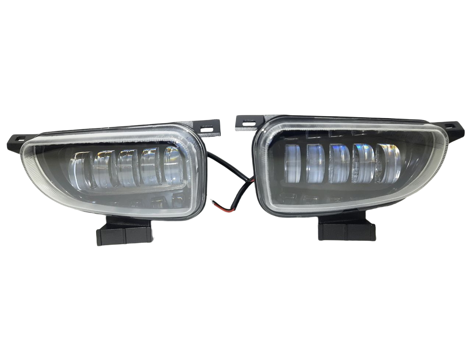 Комплект протитуманних LED фар StarLight Volkswagen Transporter VW T4 (1996-2003) жовте/біле світло ПТФ FOG Харків - фото 1