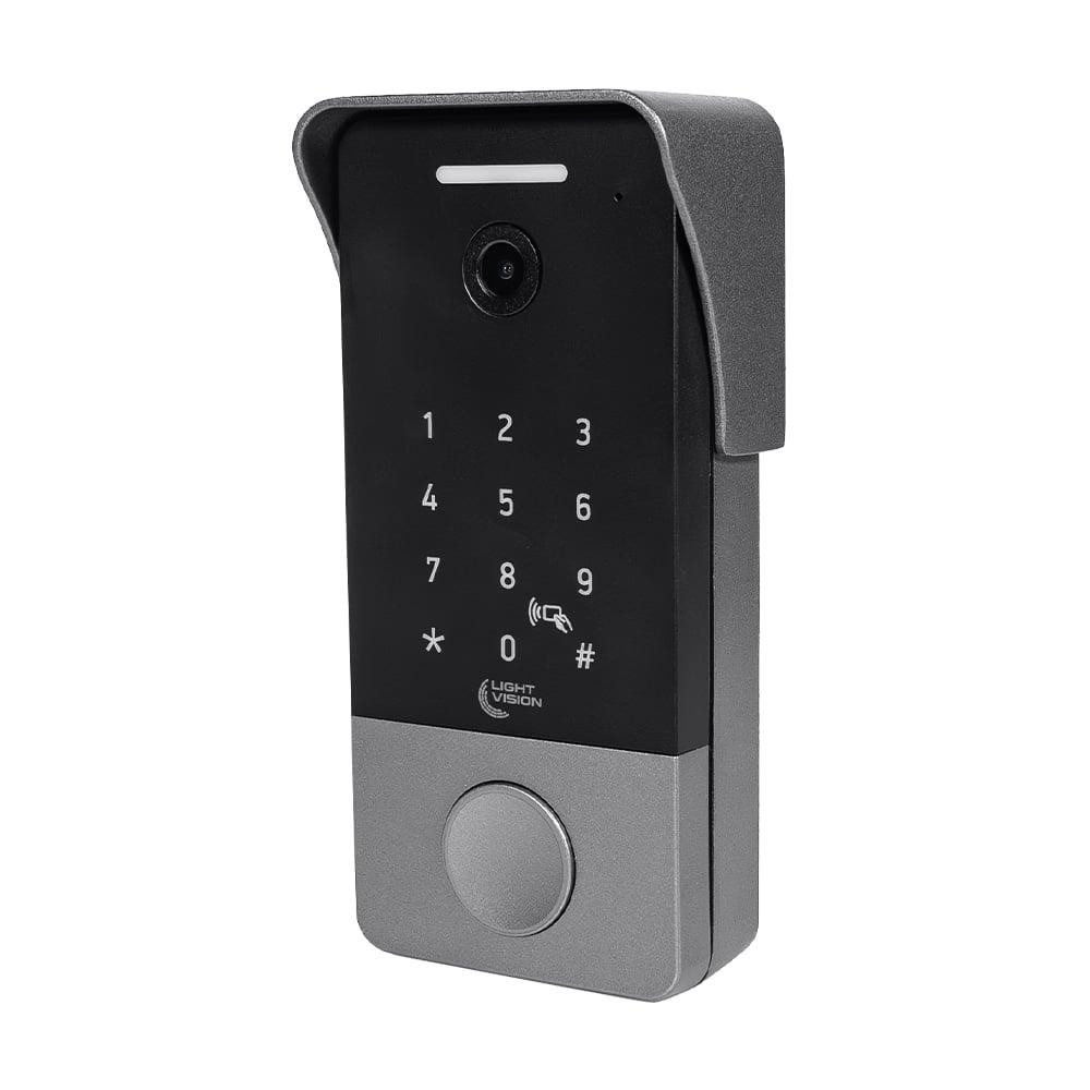 Відеопанель 2Mp Light Vision RIO FHD(KEY) Silver зі зчитувачем Mifare та клавіатурою (82-00243) Киев - изображение 1