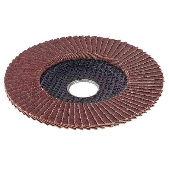 Круг лепестковый торцевой Т27 (прямой) Ø125мм P80 SIGMA (9172081) Ровно