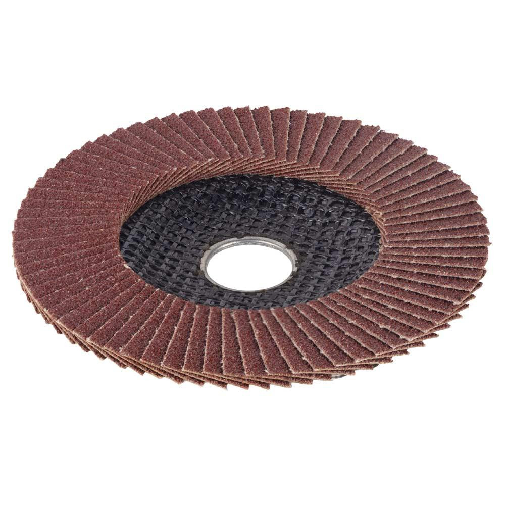 Круг лепестковый торцевой Т27 (прямой) Ø125мм P80 SIGMA (9172081) Ровно - изображение 4