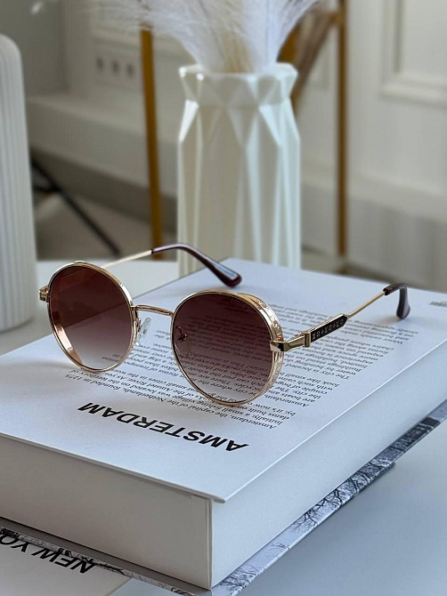 Очки унисекс Louis Vuitton на среднее лицо с металлической оправой MasterSem Киев - изображение 9