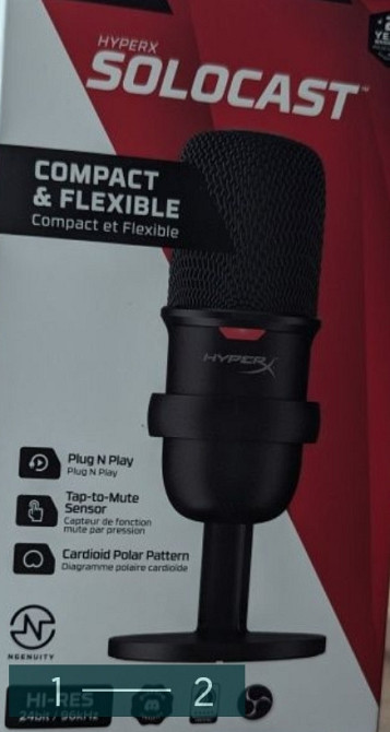 Микрофон: Hyper X Solocast. Киев - изображение 2