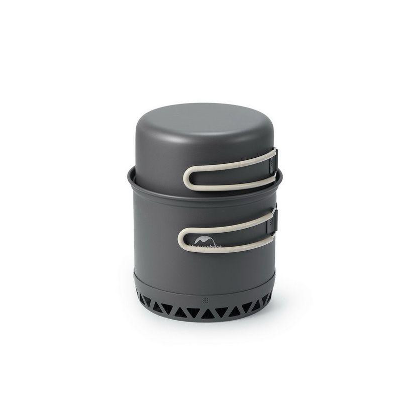 Набор посуды для кемпинга 2 ед. Naturehike CNK2300CJ0002, 1,8 л, алюминий Киев - изображение 1