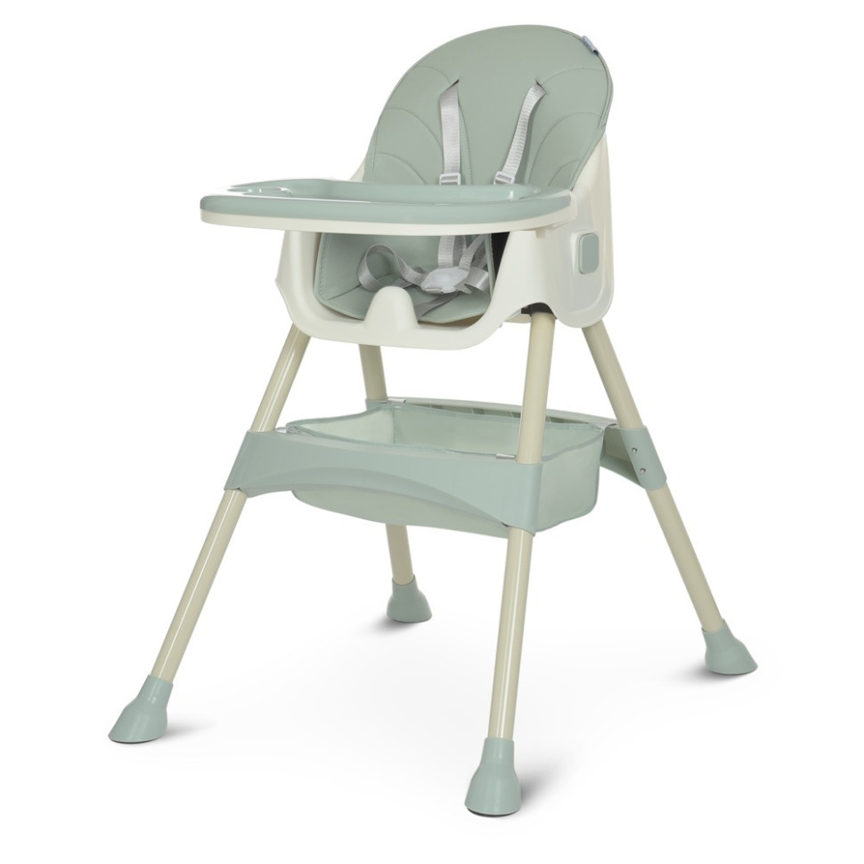 Стільчик для годування M 4136-2 Olive, складаний, 5-ти точковий, екошкіра Вінниця - фото 1