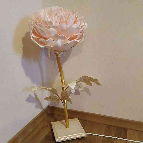 Міні-торшер "Пудровий півонія" Дніпро