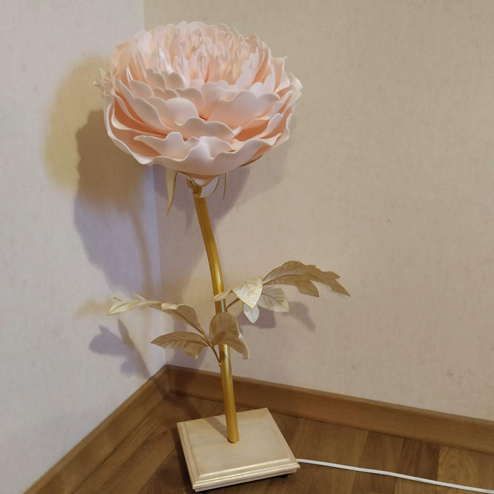 Міні-торшер "Пудровий півонія" Дніпро - фото 2