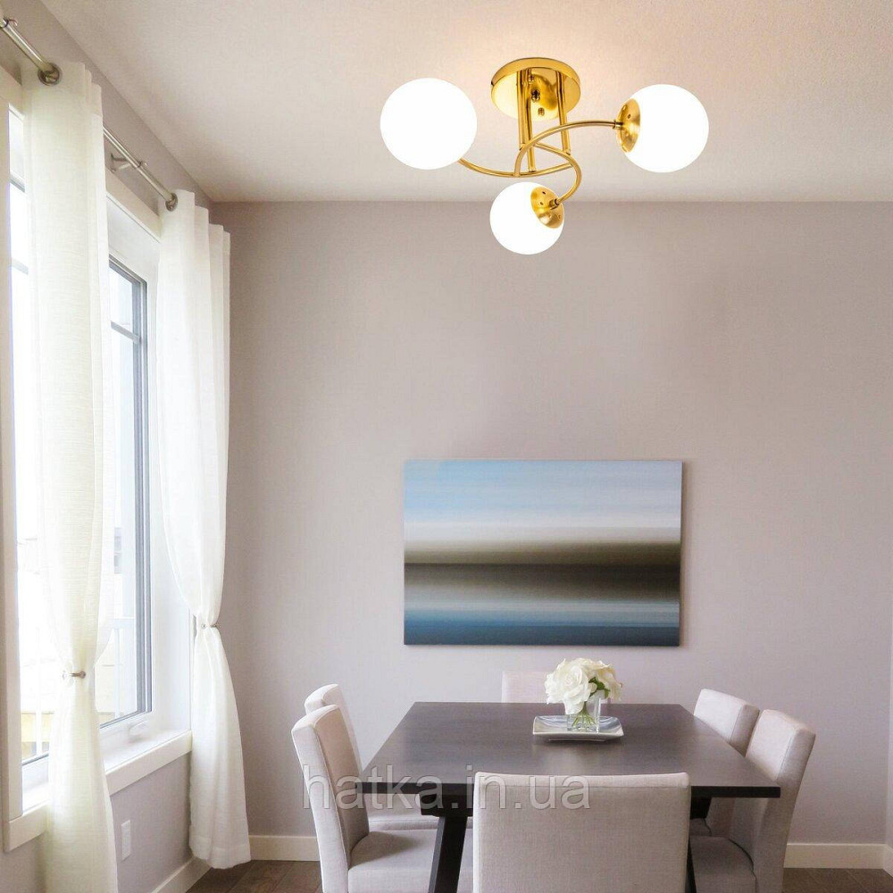 Люстра Sirius Л 8067/3А на 3 плафони Київ - фото 3