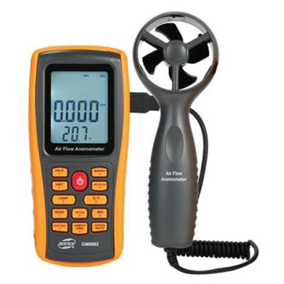 Анемометр Benetech + термометр, USB (GM8902) Вінниця - фото 1