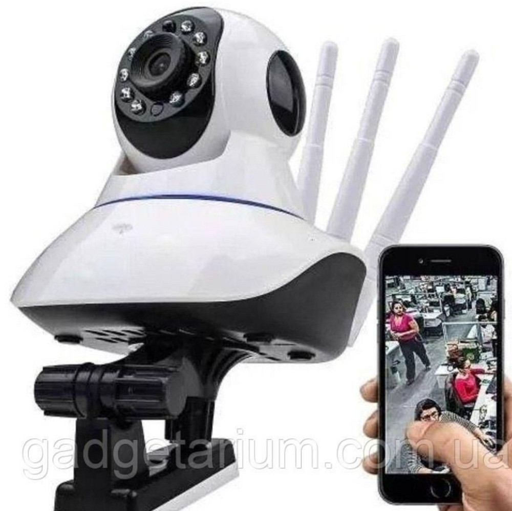 Безпроводная поворотная Wi-Fi IP Камера SMART Q5. Харьков - изображение 8