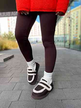 Угги жіночі ITTS 5269-41 коричневі (зима, замша натуральна) (6025) Коломия