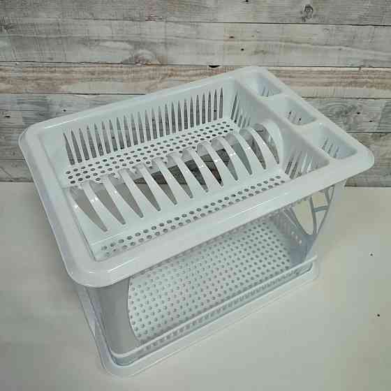 Сушка для посуду 2х-ярусна Elif біла Харків