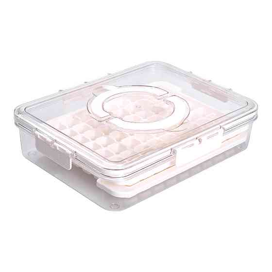 Контейнер для заморозки льда 126 отсеков 30.5х24х7 см Бежевый HP-27-8 Киев