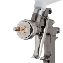 Пистолет покрасочный LVLP d-1.3 с верх. пласт. бачком 600мл Storm Мукачево - изображение 1