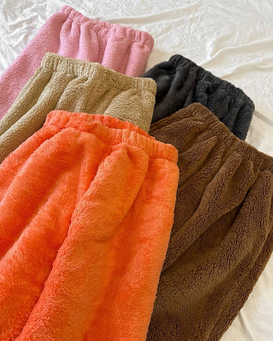 Жіноча тепла затишна піжама-трійка з турецької двосторонньої махри Зефір, 42/44 Одеса - фото 2