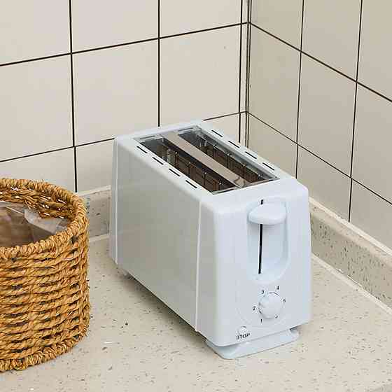 Электрический тостер для хлеба на 2 тоста,650Вт,от сети,QLT-118A SBR Киев