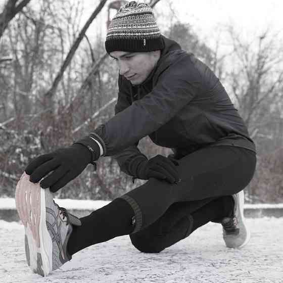 Носки водонепроницаемые Dexshell Thermlite, p-p S, с зеленой полоской Киев