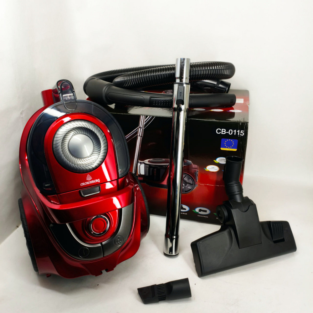 Електричний пилосос з контейнером для пилу Crownberg, Потужний пилосос для прибирання будинку DS-81 Львів - фото 5