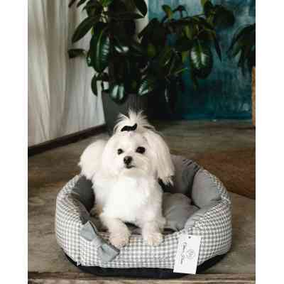 Лежак для животных Chloe's Home Берлин S серый (CLH5569) Винница