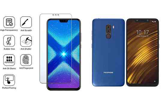 Захисне скло NeoGlass для Xiaomi Pocophone F1 – надпрозоре та стійке Київ