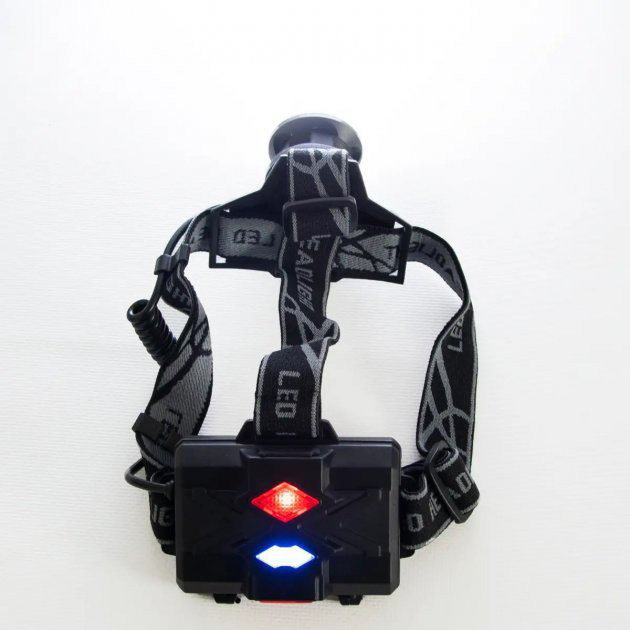 Ліхтар для пошукових робіт на шолом Bailong BL-8070-P50, Налобний ліхтар NI-819 для риболовлі Київ - фото 4