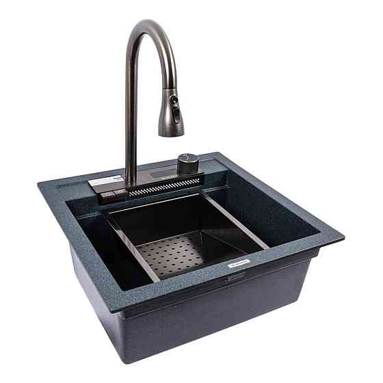 VALESO Гранітна мийка VALESO VIVA 5149 матова Антрацит Киев