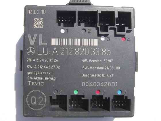 Mercedes-Benz  A2128203485 Блок керування передніх лівих дверей C-Class W204 GLK X204 E-Class W212 C207 Одеса