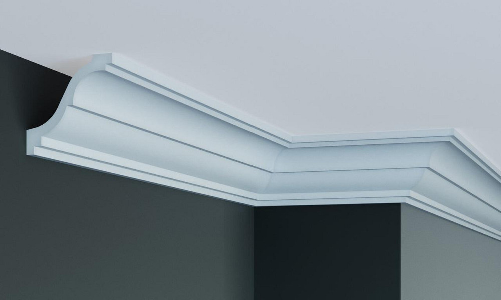 Карниз полиуретановый гладкий Gaudi Decor P 2076 Днепр - изображение 1