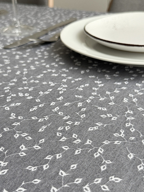 Ecotton Скатертина столова Ecotton DUCK 170х220 см водовідштовхувальна сірий (V 11/ Grey) Коломия - фото 3