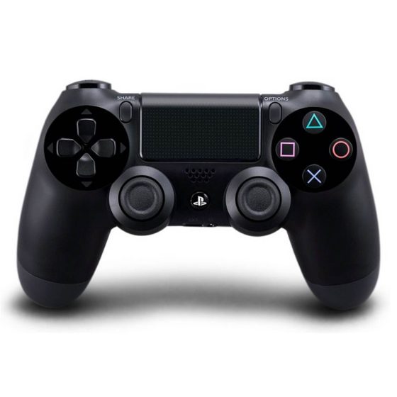 Геймпад Sony DualShock 4 V2 для PS4, PC, Bluetooth, сенсорна панель, гіроскоп, акумулятор 1020 мАг, чорний Київ