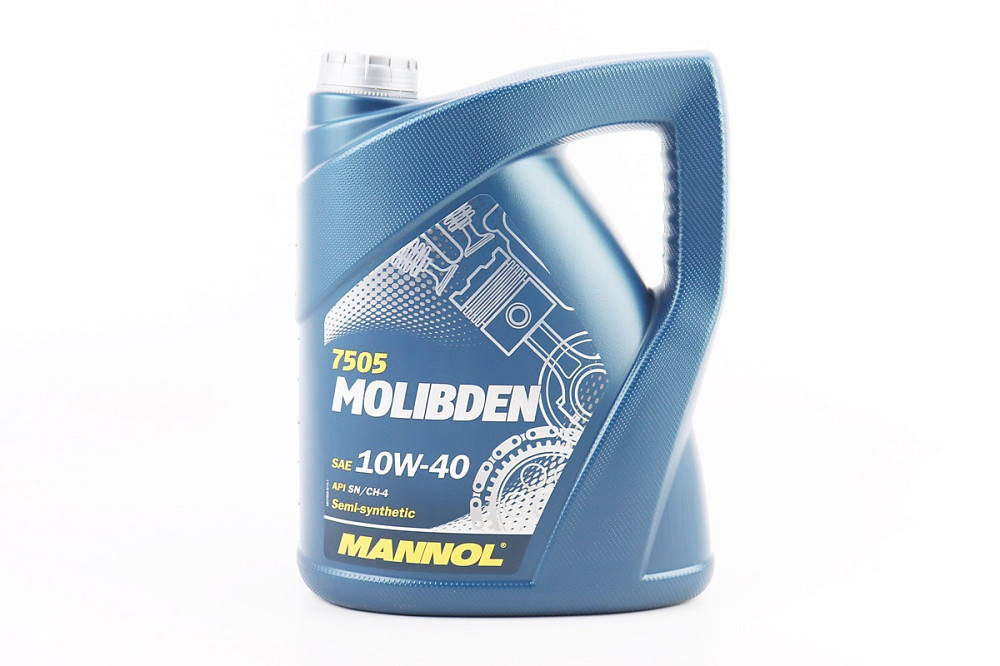 Олива 4T 10W-40 - напівсинтетична універсальна, "7505 Molibden" 5L Київ - фото 1