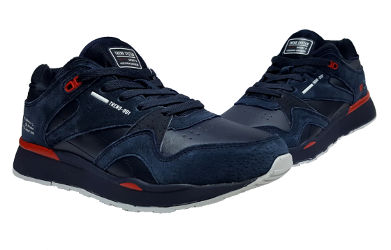 Мужские  кожаные демисезонные кроссовки BaaS,производство Польши Киев