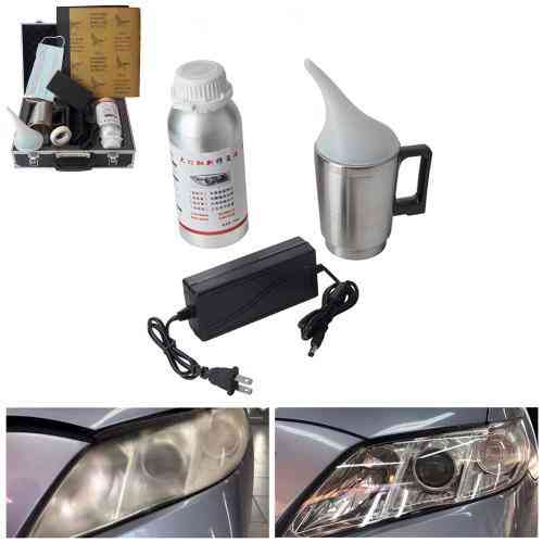 Набор для химической полировки автомобильных фар с кейсом и паровой обработкой Харьков